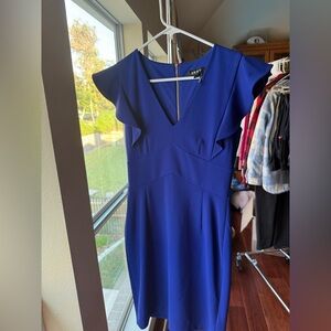 DKNY Royal Blue Mini Dress
